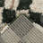 Green Modern Checkered Area Rug-1542837604