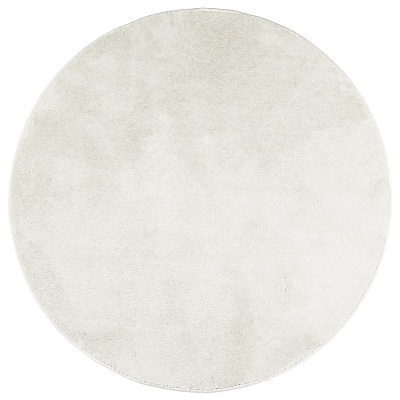 Beauchamps Solid Colour Area Rug, Round 120cm