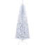 Sapin de Noël artificiel non éclairé avec branches réalistes, arbre de Noël artificiel non éclairé 7 pi HOMcom-2016857884-2016857874