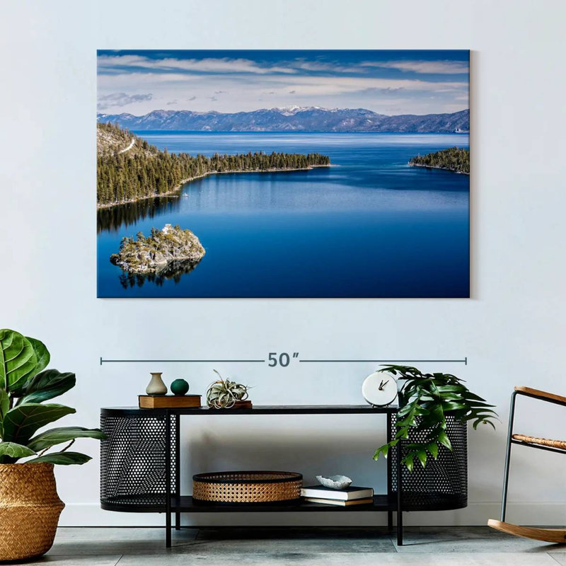 Alvord Majestic Lake Tahoe, H 34 po x l 51 po