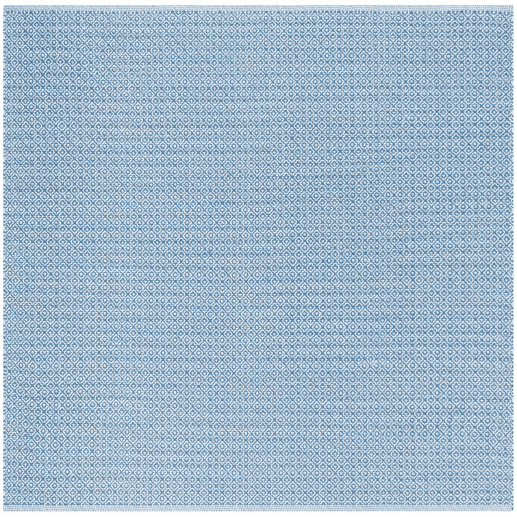 Absalat Hand Woven Cotton Geometric Rug