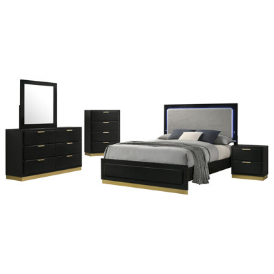 Caer 5 Piece Bedroom Set