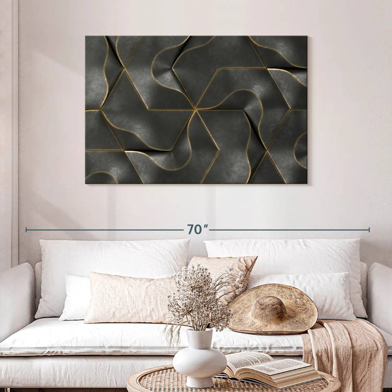 Avery Deluxe Abstract, 30" H x 45" W