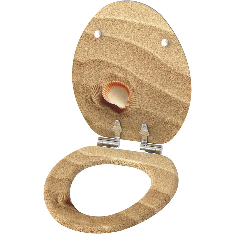 Siège de toilette allongé