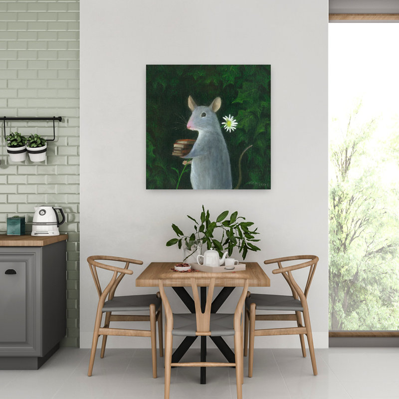 L'art imaginaire urbain contemporain, H 32 po x l 32 po