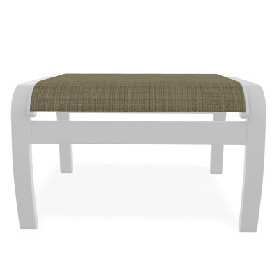 Repose-pieds d'extérieur avec coussin Askar