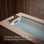Composed Deck-Mount Bath Faucet With Cross Handles-1916788394