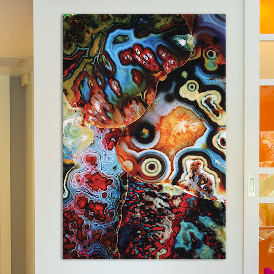 « earthing imagination », impression, H 26 po x l 18 po x P 1,5 po, Toile