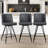 Meliton 26" Swivel Upholstered Counter Stool-818628990-845495542