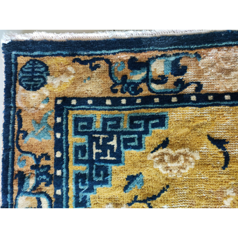 Tapis antique chinois Ningxia