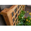 Bois de rose H 46,75 po x l 38,13 po avec treillis