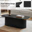 Table basse ovale avec rangement Elias-805645058