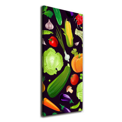 Vegetables - Wrapped Canvas Print