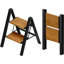 - Step Aluminum Lightweight Folding Step Ladder