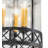 Antencio 3 - Light Gunmetal Cylinder Pendant