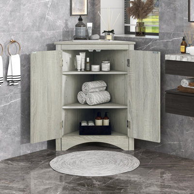 Armoire de rangement en coin Triangle