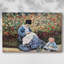 «Madame Monet and Child» par Monet-Gallery, toile tendue-855940823