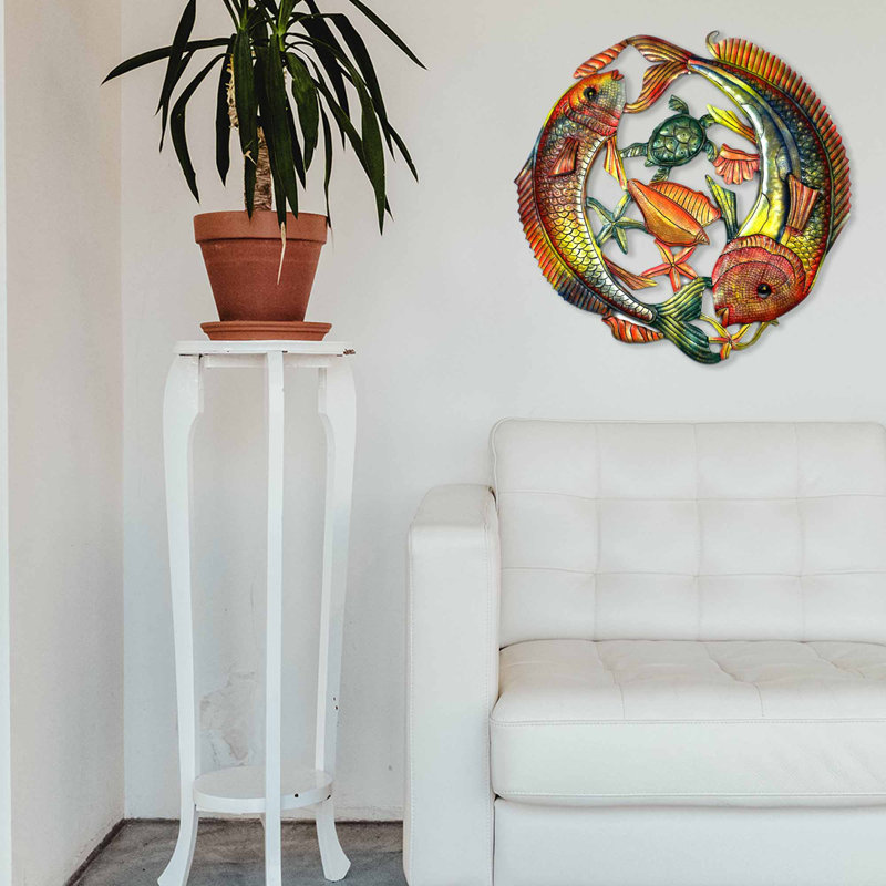 Handmade Coastal Landscape & Nature Wall Decor on Metal
