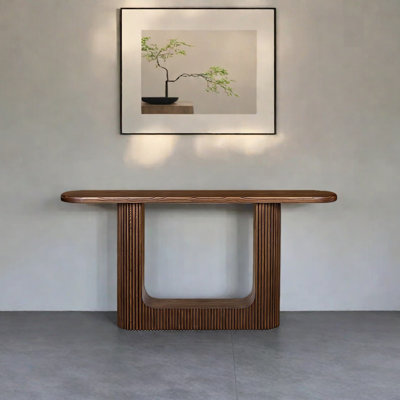 Retro Minimalist Art Console Table