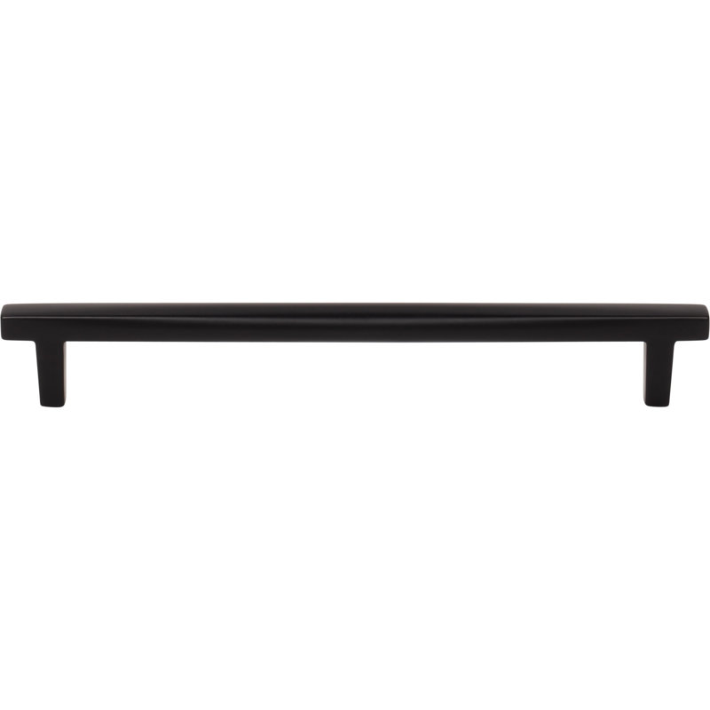 Whitlock Bar Pull, Matte Black, 6 5/16"