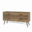 Commode 4 tiroirs, meuble télé 4 tiroirs pour commode, commode pour chambre à coucher, commode pour chambre à coucher, commode pour salon, couloir, l 47,2 po x P 15,7 po x H 23,6 po, noyer rustique