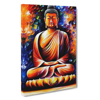 View Of Buddha No.1 - Wrapped Canvas
