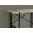 Rectangular Writing Desk, Computer Desk, Office Desk With Metal Base-1439692031