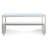 Skiff Powder Coated Aluminum Outdoor Bench
