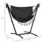 Chaise longue de hamac avec support Outsunny