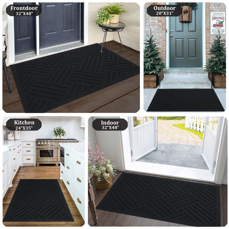Non-Slip Doormat, 121.9cm W x 182.9cm L
