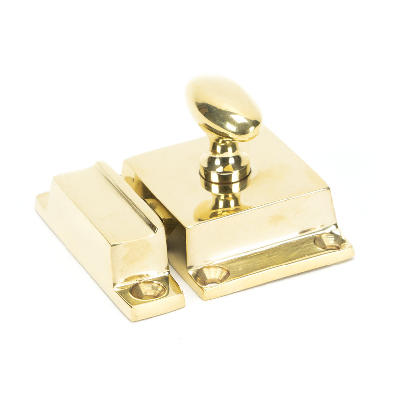 Cabinet Latches, Polished Brass 