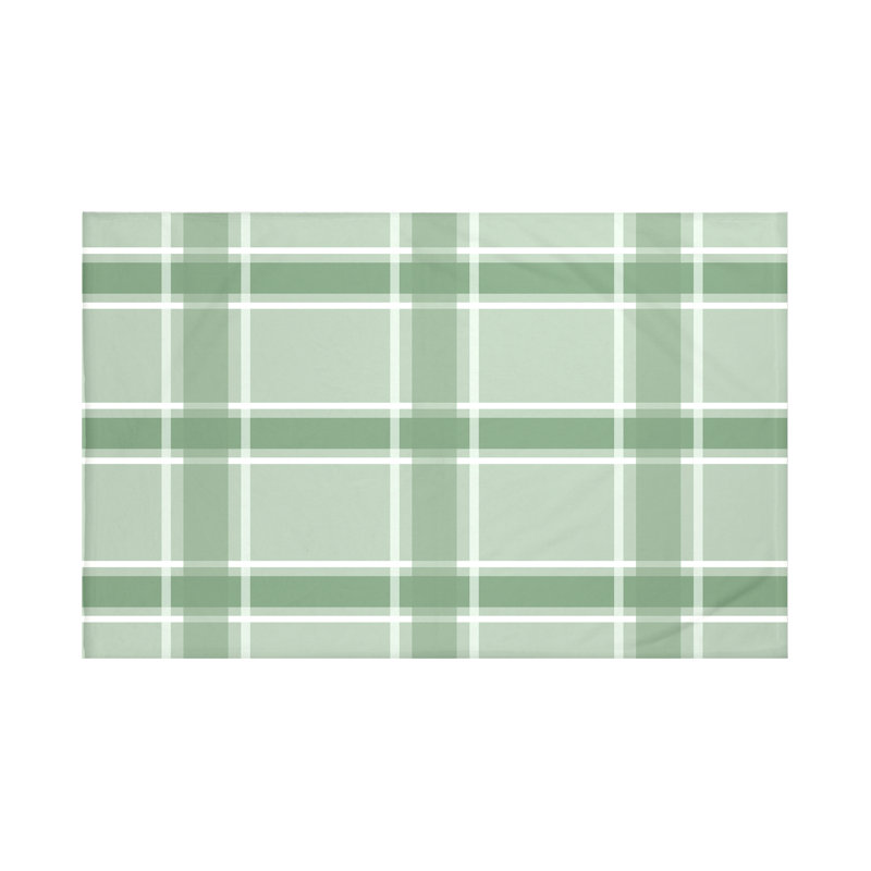 Couverture en molleton Criss Cross, L 60 po x l 50 po, Céleri clair (vert)
