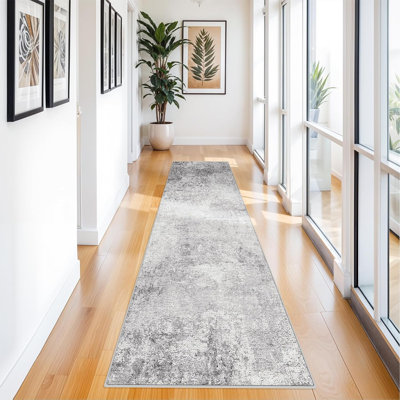 Tapis de couloir lavable - Tapis moderne résistant aux taches pour la lessive