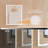 Smart LED Bathroom Medicine Cabinet with Time, Temperature Display & Adjustable Lighting