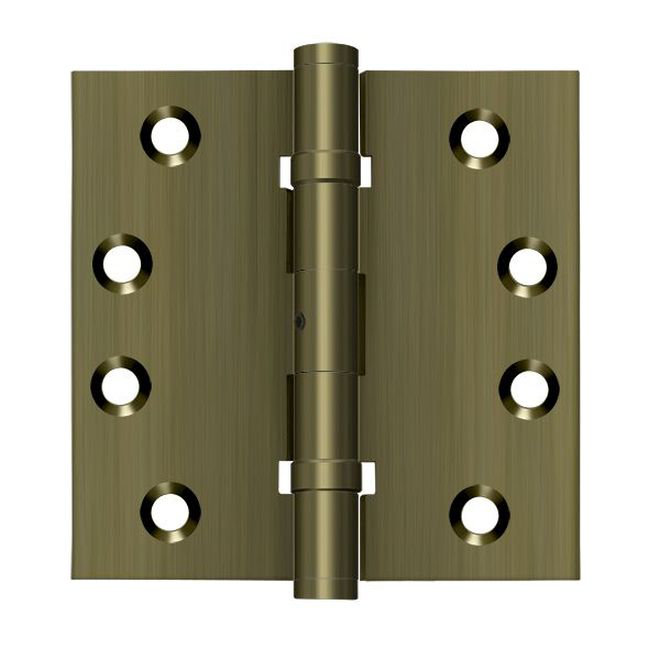 102'' x 102'' Butt Bearing Hinge, Antique Brass