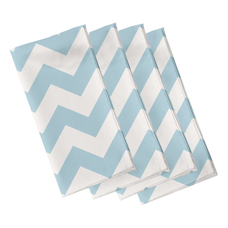 Ubertina Napkin, 18" W x 18" L, Light Blue