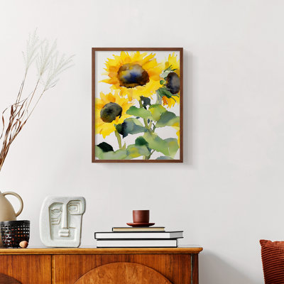 Série FLORAL Dxxxx - reproduction encadrée de qualité supérieure - prête à être accrochée - aucun clou requis