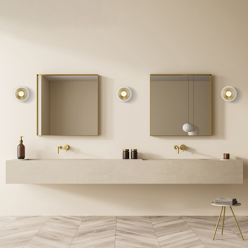 Asberry Steel Armed Sconce