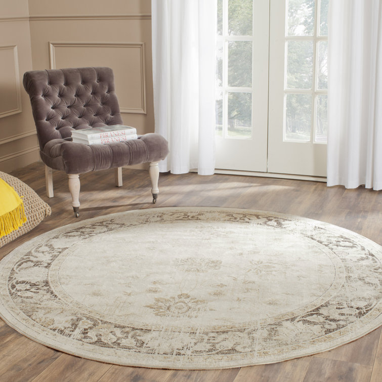 Dursunbey Oriental Chenille Area Rug