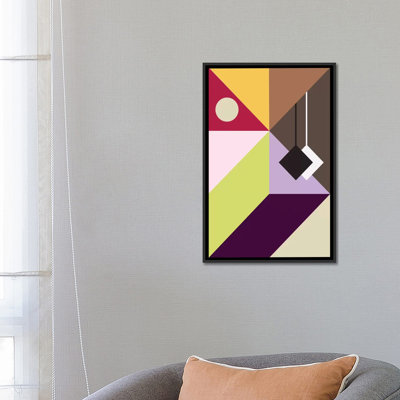Albree Modern Pendulum Graphic Art on Canvas
