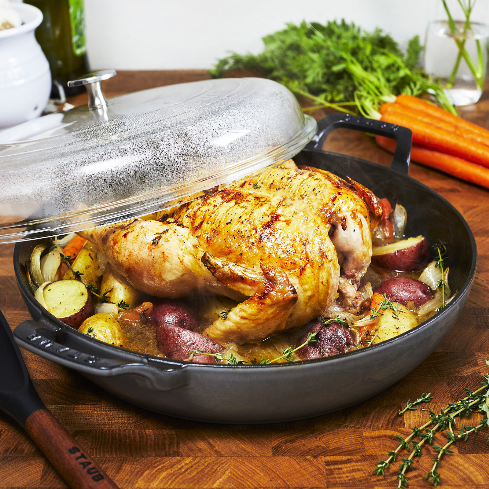 Heritage Cast Iron Braiser, Graphite Gray