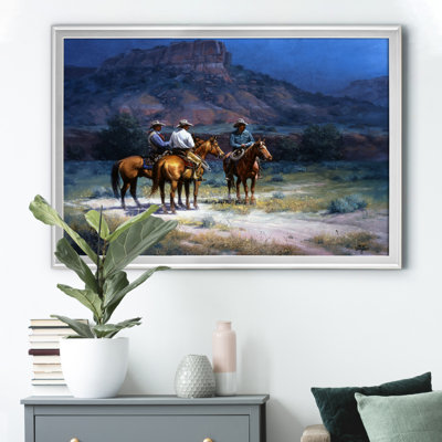 «Moonshine», impression sur toile encadrée