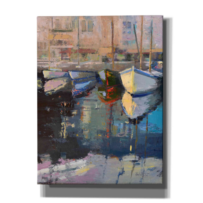 Reproduction sur toile tendue, H 16 po x l 12 po x P 0,75 po
