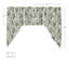 Axminster Cotton Floral Swag Window Valance