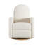 Bea Swivel Glider Recliner in Vanilla-592108820