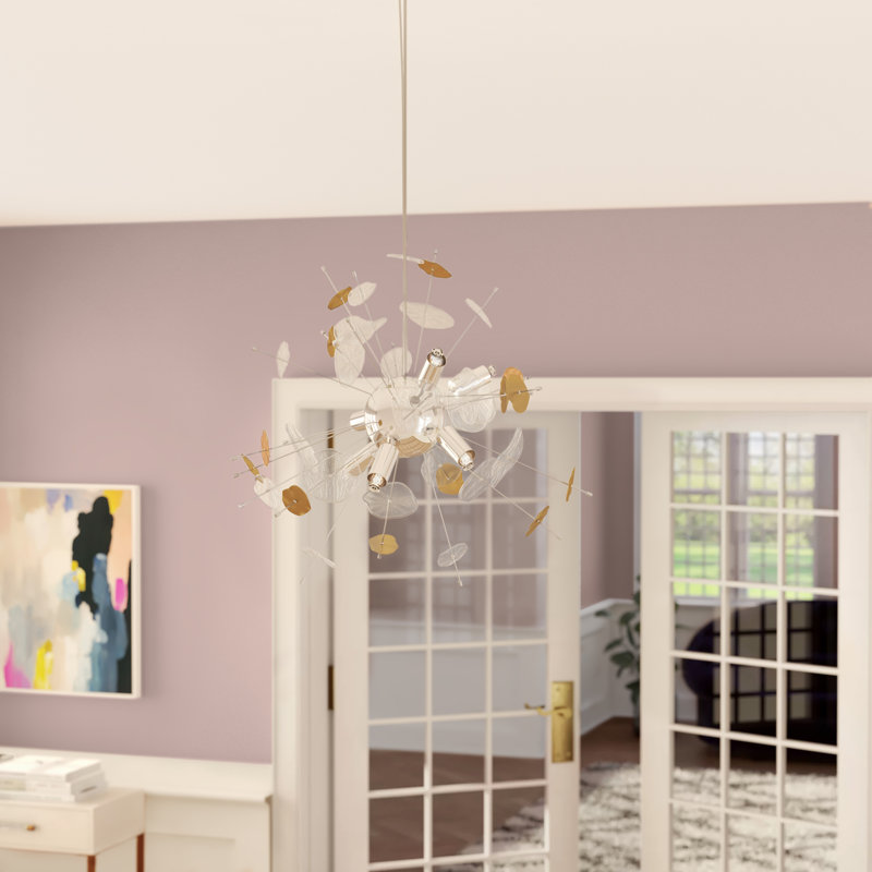 Lustre sphérique Spoutnik à 6 lumières