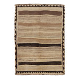 Vintage One-of-a-Kind 3'9" X 5'1" Hand Knotted Area Rug
