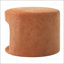 Repose-pieds orange pour animaux de compagnie avec coussin amovible pour salon