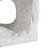 Outdoor Patio Karst Cave Inspired MGO Side Table, White
