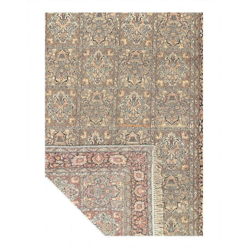 Oriental Area Rug in Ivory